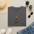 Cyclist with Backpack T-Shirt