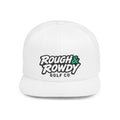 Rough & Rowdy Golf Co. Flat-Bill Snapback Hat — 'Good Times, No Matter the Score'